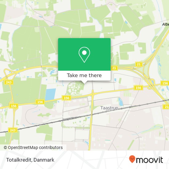 Totalkredit, Helgeshøj Allé 53 2630 Taastrup kort