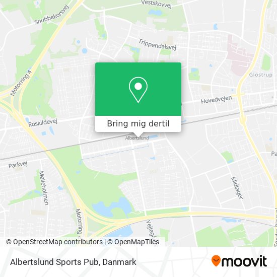 Albertslund Sports Pub kort