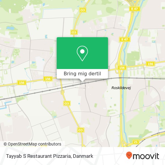 Tayyab S Restaurant Pizzaria, Banegårdsvej 102 2600 Glostrup kort