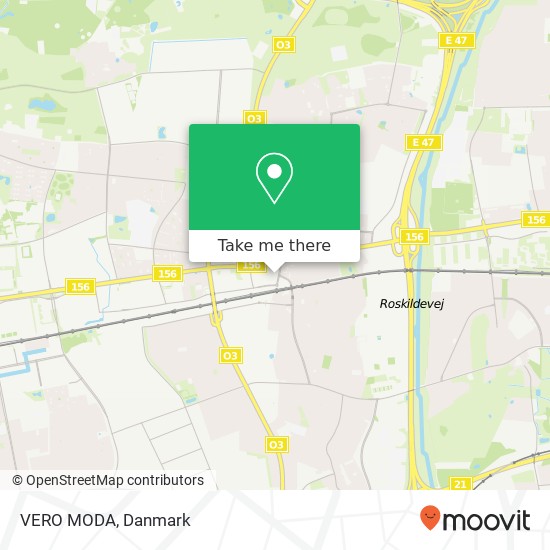 VERO MODA, Glostrup Shoppingcenter 84 2600 Glostrup kort