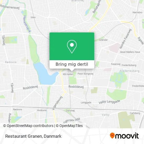 Restaurant Granen kort