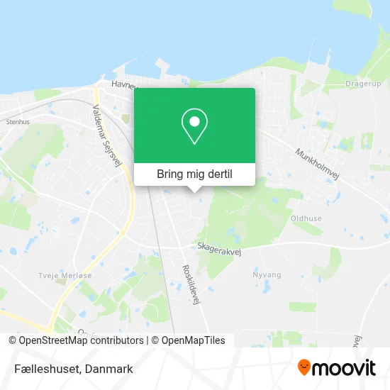 Fælleshuset kort