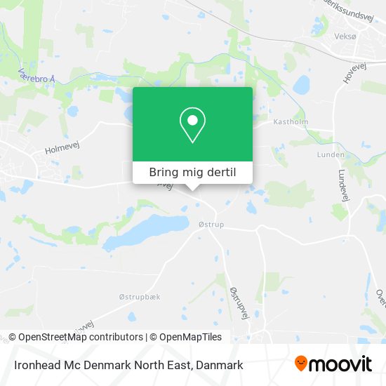 Ironhead Mc Denmark North East kort