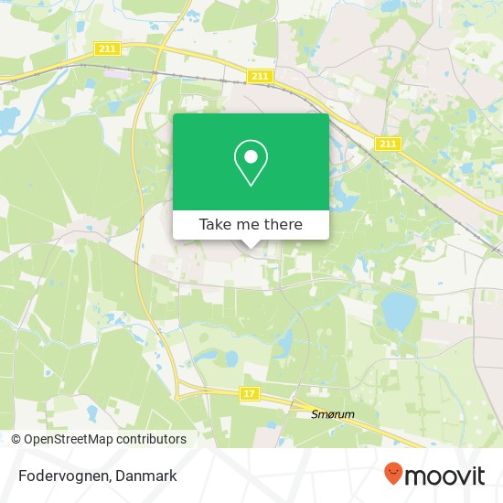 Fodervognen, Flodvej 75 2765 Egedal kort