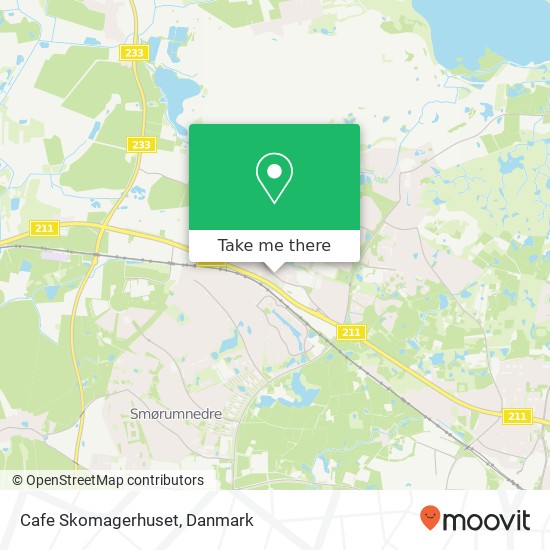 Cafe Skomagerhuset, Måløv Hovedgade 71 2760 Ballerup kort