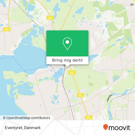 Eventyret, Holte Stationsvej 10 2840 Rudersdal kort