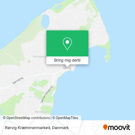 Rørvig Kræmmermarked kort