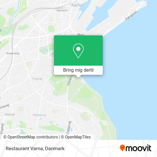 Restaurant Varna kort