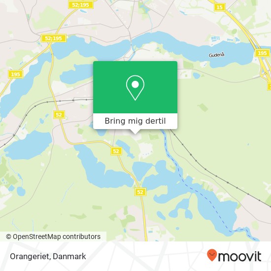 Orangeriet, Marienlundsvej 36 8600 Silkeborg kort