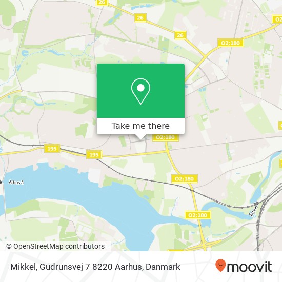 Mikkel, Gudrunsvej 7 8220 Aarhus kort