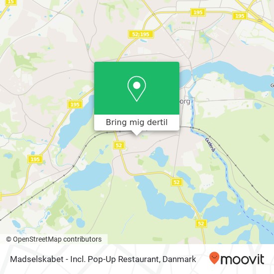 Madselskabet - Incl. Pop-Up Restaurant, Ewaldsvej 7 8600 Silkeborg kort