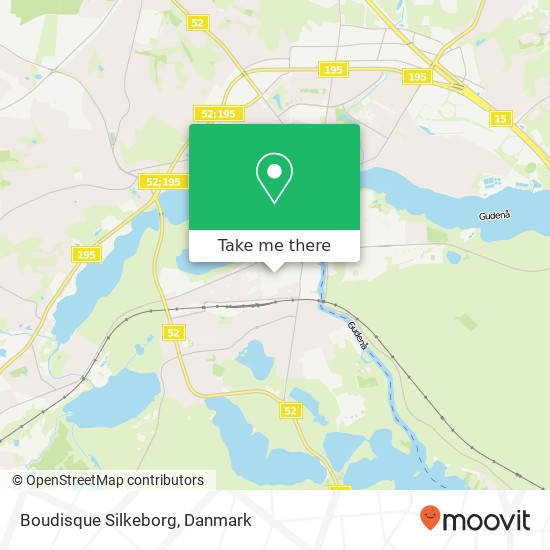 Boudisque Silkeborg kort