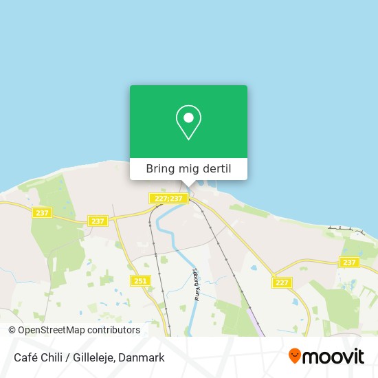 Café Chili / Gilleleje kort