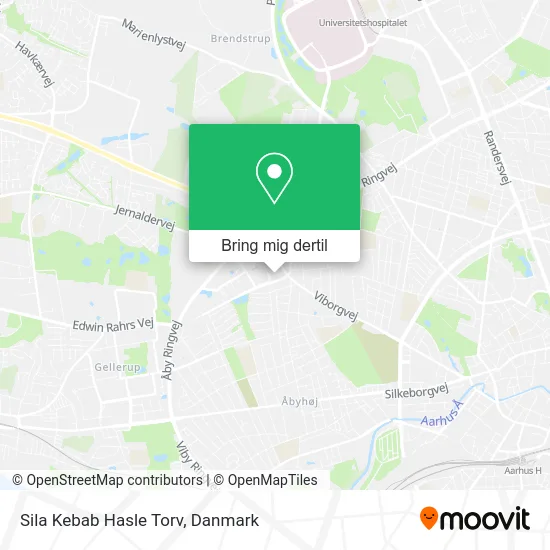 Sila Kebab Hasle Torv kort