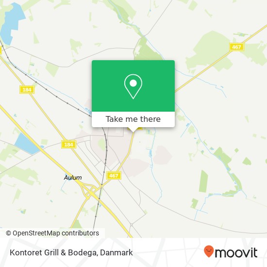 Kontoret Grill & Bodega kort