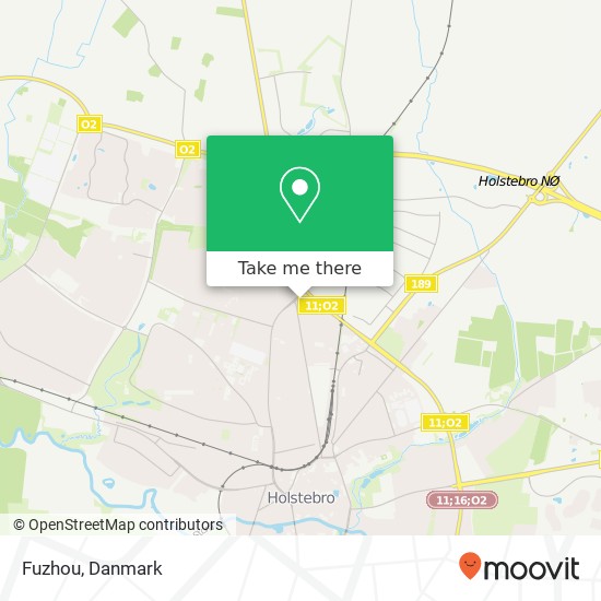 Fuzhou, Lavhedevej 52 7500 Holstebro kort