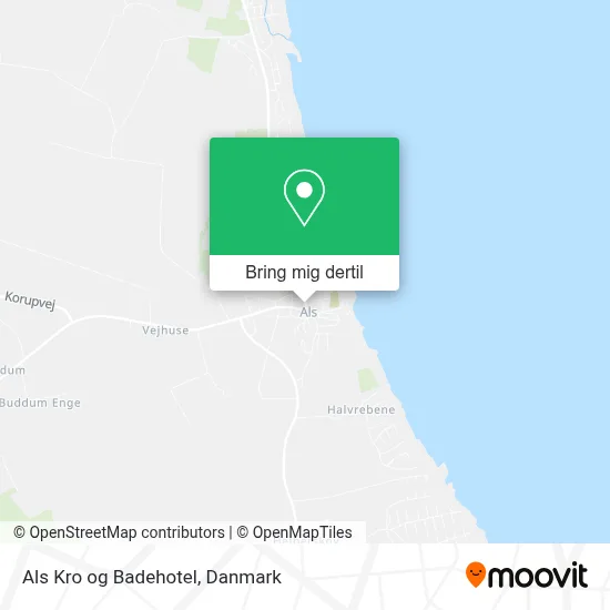 Als Kro og Badehotel kort