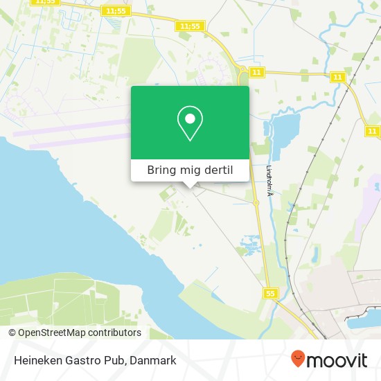 Heineken Gastro Pub, Lufthavnsvej 100 9400 Aalborg kort