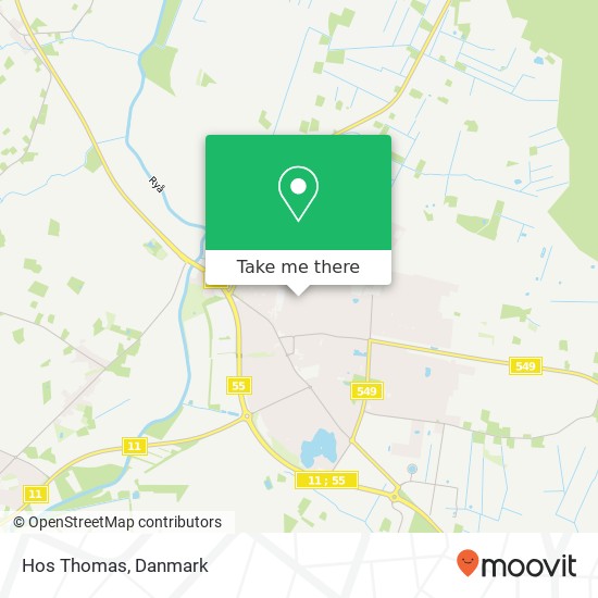 Hos Thomas, Mortensgade 27 9440 Jammerbugt kort