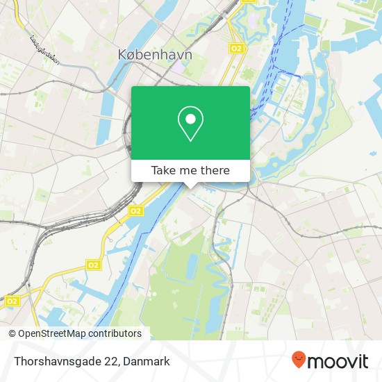 Thorshavnsgade 22 kort