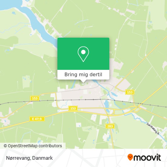 Nørrevang kort