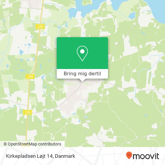 Kirkepladsen Løjt 14 kort