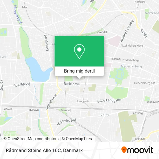 Rådmand Steins Alle 16C kort