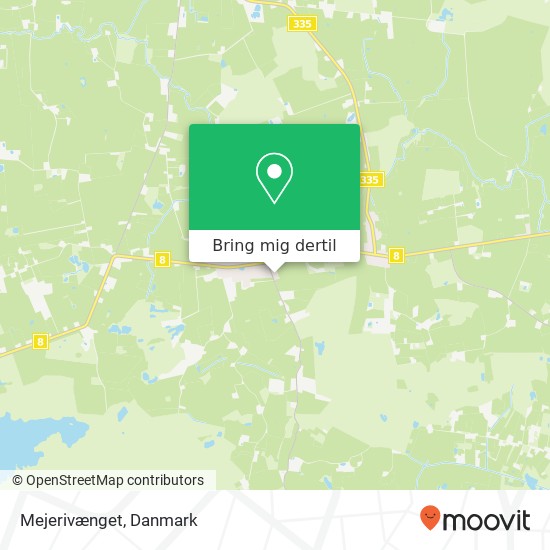 Mejerivænget kort