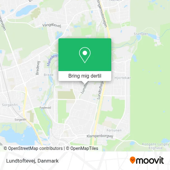 Lundtoftevej kort