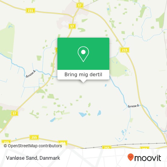 Vanløse Sand kort