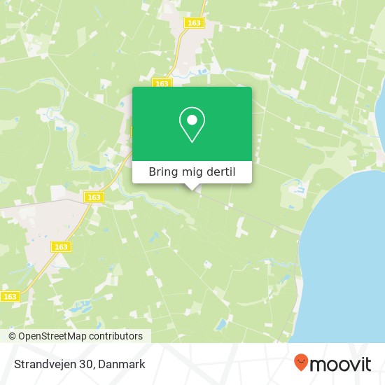 Strandvejen 30 kort