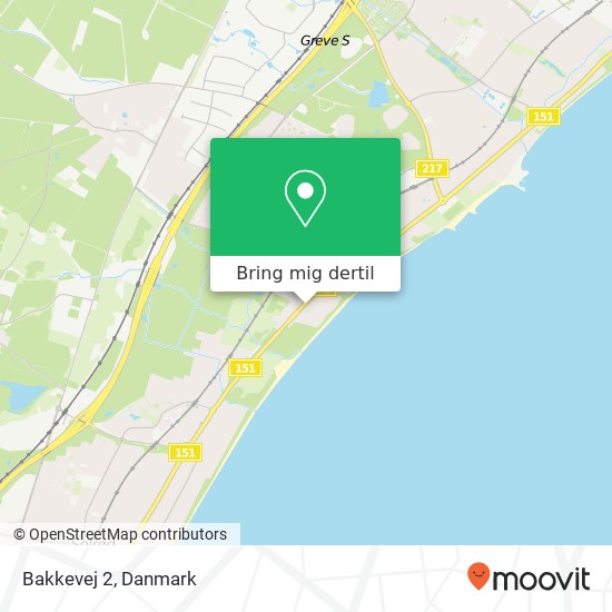 Bakkevej 2 kort