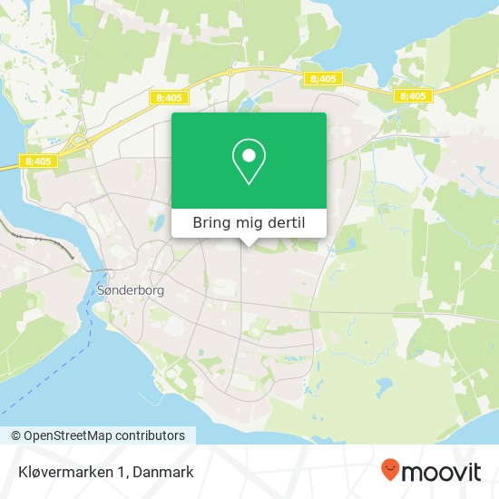 Kløvermarken 1 kort