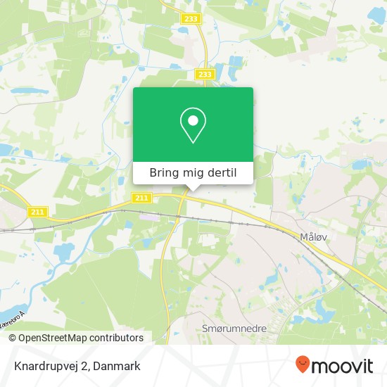 Knardrupvej 2 kort