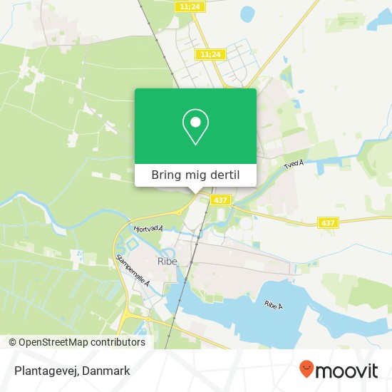 Plantagevej kort