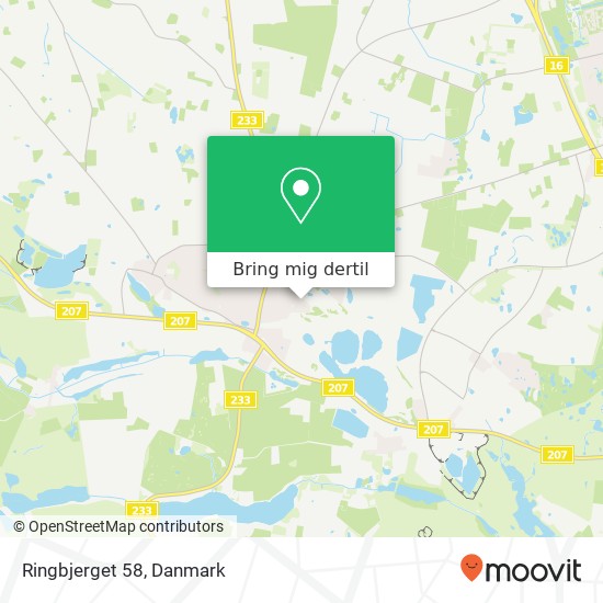 Ringbjerget 58 kort