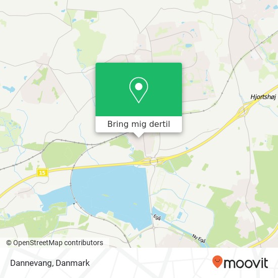 Dannevang kort