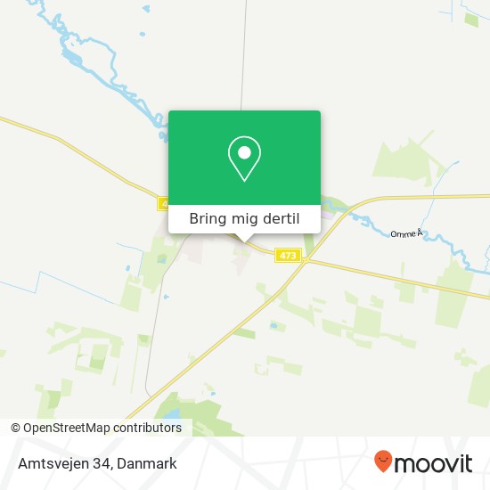 Amtsvejen 34 kort