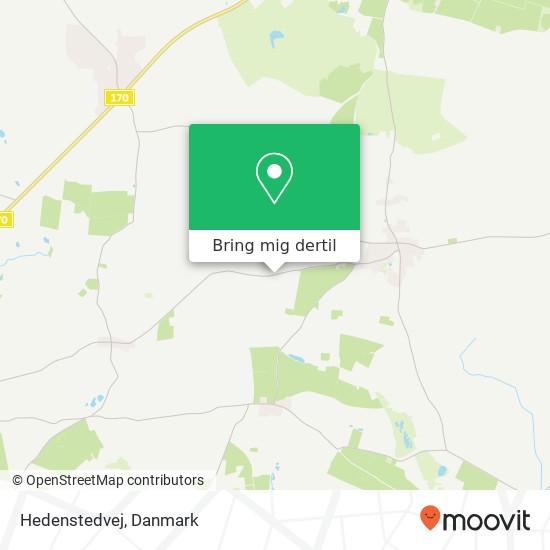 Hedenstedvej kort