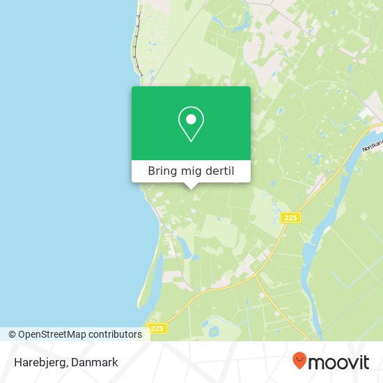 Harebjerg kort