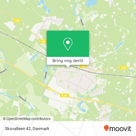 Skovalleen 42 kort