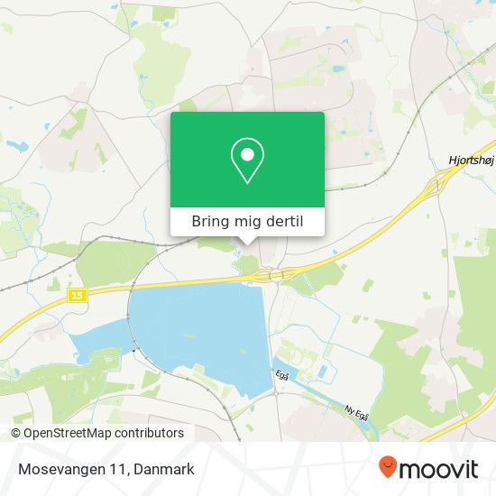 Mosevangen 11 kort