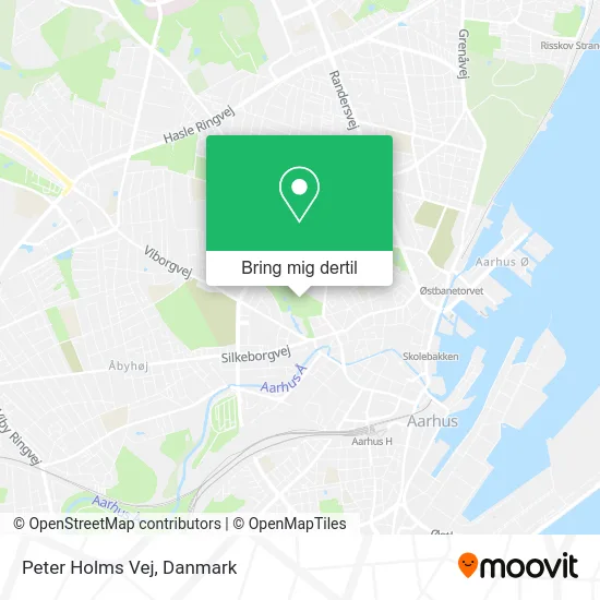 Peter Holms Vej kort