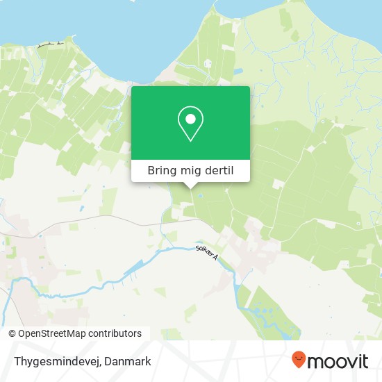 Thygesmindevej kort