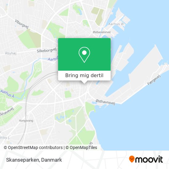 Skanseparken kort