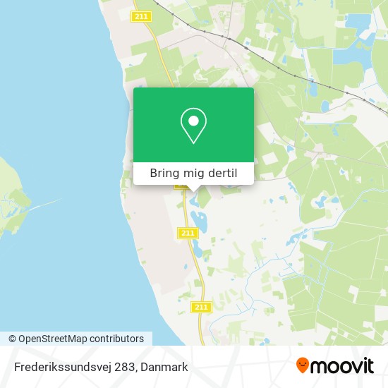 Frederikssundsvej 283 kort