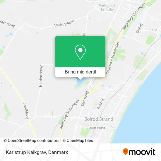 Karlstrup Kalkgrav kort