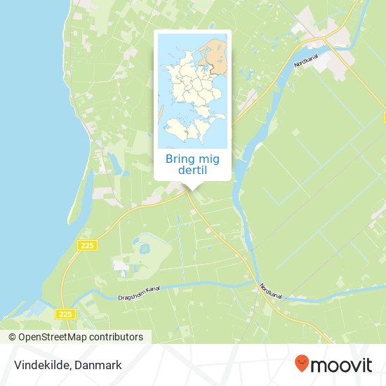 Vindekilde kort