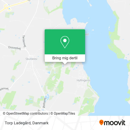 Torp Ladegård kort