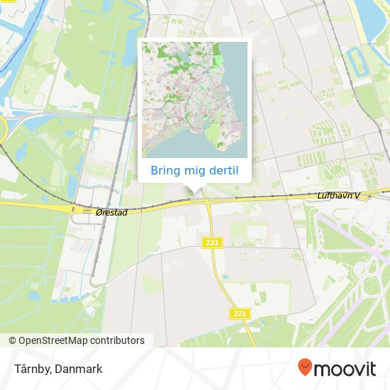 Tårnby kort